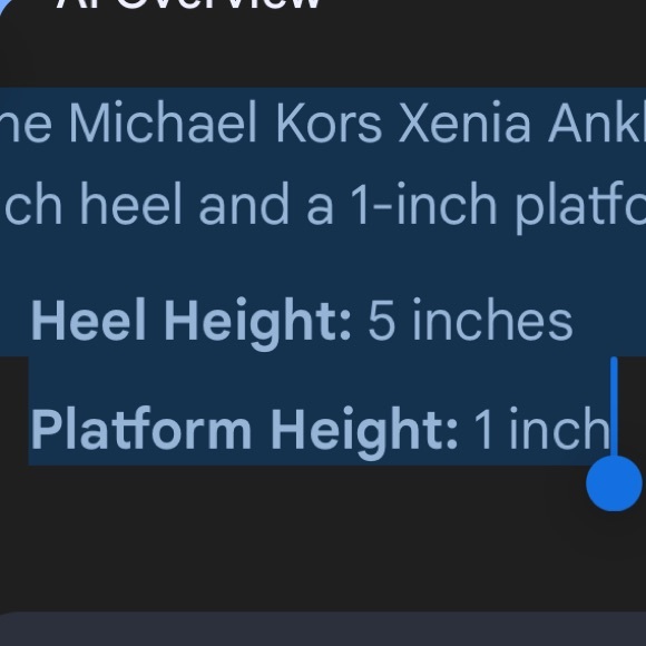 Try on Michael Kors Xenia Ankle Strap size 6 - Picture 10 of 10